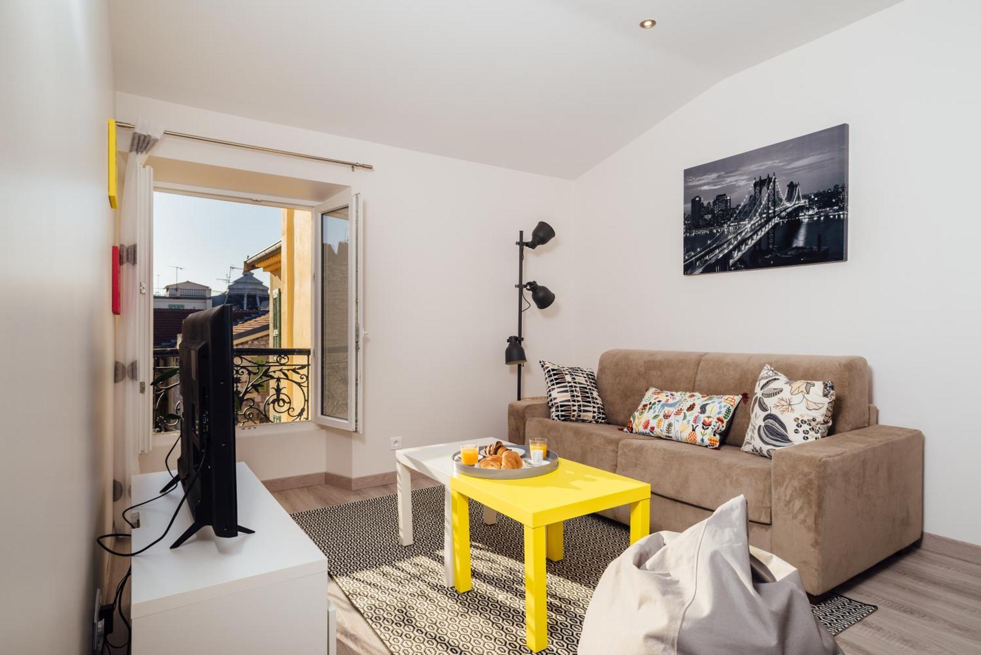 Sunshine Apartment Nice Centre Buitenkant foto